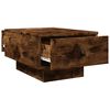 vidaXL Coffee Table Smoked Oak 60x45x31 cm Engineered Wood