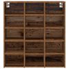 vidaXL Shoe Cabinet Old Wood 77.5 x 30 x 83.5 cm Engineered Wood