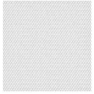 vidaXL Garden Wire Fence Stainless Steel 100x85 cm 20x10x2 mm