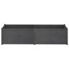 vidaXL Garden Planter Grey 200x50x50 cm Solid Pinewood