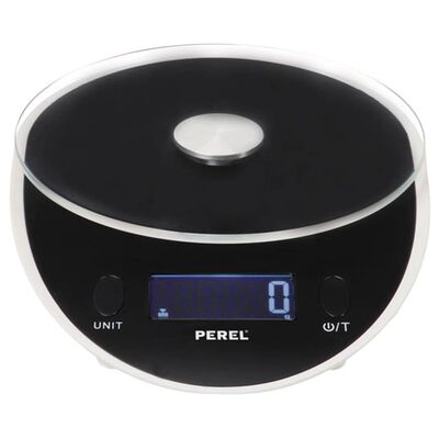 Perel Digital Kitchen Scale 5 kg Black