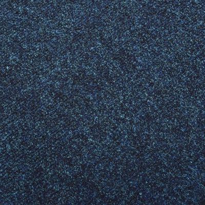 vidaXL Floor Carpet Tiles 20 pcs 5 m² Navy Blue