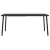 vidaXL 7 Piece Garden Dining Set Anthracite Steel