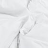 vidaXL Duvet Set with Pillow 2 pcs White Microfibre