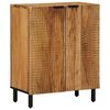 vidaXL Sideboard 3 pcs Brown 60 x 33 x 75 cm Solid Acacia wood