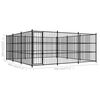 vidaXL Outdoor Dog Kennel 450x450x185 cm