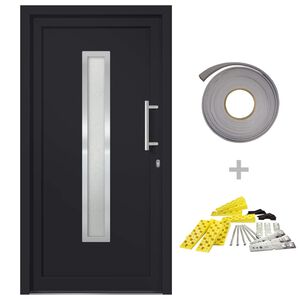 vidaXL Front Door Anthracite 88x200 cm