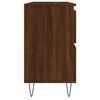 vidaXL Bathroom Cabinet Brown Oak 80x33x60 cm Engineered Wood