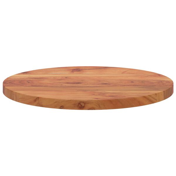vidaXL Table Top Ø40x2.5 cm Round Solid Wood Acacia