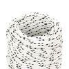 vidaXL Braided Boat Rope White 2 mmx25 m Polyester