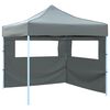 vidaXL Party Tent Folding Anthracite 291 x 291 x 315 cm Oxford Fabric