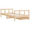 vidaXL Kids Bed Frame with Drawers 90x190 cm Solid Wood Pine