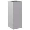 vidaXL Planter Silver 32x29x75 cm Galvanised Steel