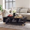 vidaXL Coffee Table High Gloss Grey 103.5x60x35 cm Engineered Wood