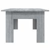 vidaXL Coffee Table Grey Sonoma 100x60x42 cm Engineered Wood