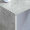 vidaXL Wall-Mounted Desk Concrete Grey 80 x 45 x 30 cm Engineered Wood