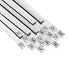 vidaXL Cable Tie 25 pcs 7.9 x 400 mm Silver