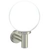 vidaXL Outdoor Wall Lights 2 pcs Silver 28 x 25 x 38 cm