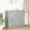 vidaXL Sideboard Concrete Grey 85x34x76 cm Engineered Wood