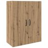 vidaXL Highboard Artisan Oak 69.5 x 34 x 180 cm Engineered Wood