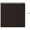 vidaXL Venetian Blind Dark Brown 125 x 130 cm 35 mm