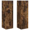 vidaXL TV Wall Cabinet 2 pcs Smoked Oak Engineered Wood