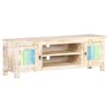 vidaXL TV Cabinet 120x30x40 cm Rough Acacia Wood