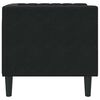 vidaXL Chesterfield Sofa Chair Other Black 71 x 74.5 x 70.5 cm Velvet