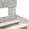 vidaXL Bed Frame with Headboard Concerte 120 x 200 cm Engineered wood