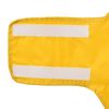 vidaXL Dog Raincoat with Reflective Strips Polyester Yellow 3XL