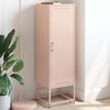 vidaXL Highboard Pink 36x39x123 cm Steel