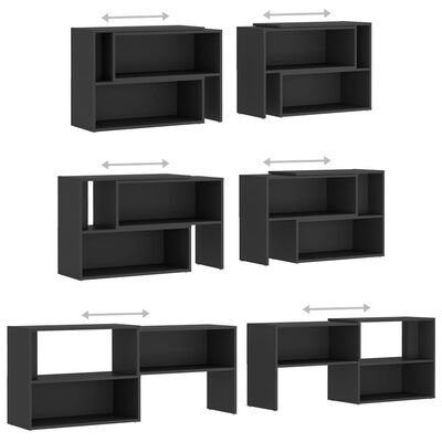 vidaXL TV Cabinet Grey 149x30x52 cm Engineered Wood