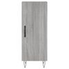 vidaXL Highboard Grey Sonoma 34.5x34x180 cm Engineered Wood