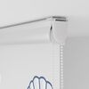 vidaXL Shower Roller Blind with Cassette 160x240 cm Fabric Width 156 cm