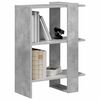 vidaXL Bookshelf Concrete Grey 52 x 25 x 71.5 cm Engineered Wood
