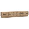 vidaXL TV Cabinet 147 x 34.5 x 27 cm Artisan Oak Engineered Wood