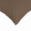 vidaXL Sofa Pillows 2 pcs Brown 70 x 50 cm Fabric