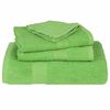 vidaXL Bath Towels "FROGN" 4 pcs Apple Green 100x150 cm 360 gsm