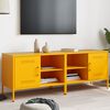 vidaXL TV Cabinets 2 pcs Mustard Yellow 68x39x50.5 cm Steel
