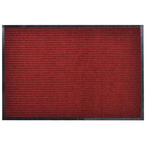 vidaXL Door Mat Red 90 x 120 cm PVC