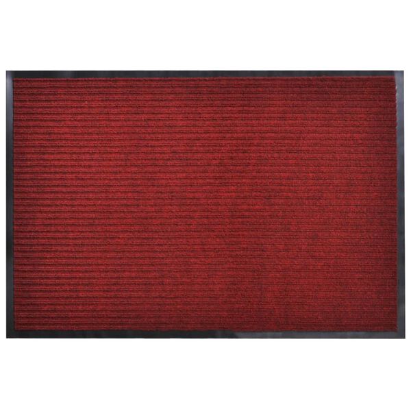 vidaXL Door Mat Red 90 x 120 cm PVC
