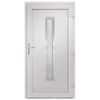 vidaXL Front Door Anthracite 98x190 cm PVC