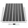 vidaXL Fence Panel Set WPC 353x146 cm Black