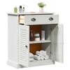 vidaXL Bathroom Cabinet VIGO White and Antique White 68 x 34 x 80 cm