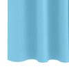 vidaXL Blackout Curtains with Rings 2 pcs Light Blue 260 x 140 cm