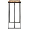 vidaXL Bar Table 110x55x110 cm Solid Rough Wood Mango