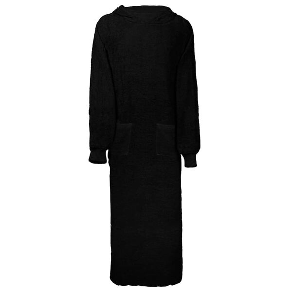 vidaXL Robe KINN Black XXL Cotton