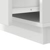 vidaXL Bedside Cabinet White 39 x 34.5 x 50 cm Engineered wood