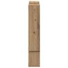 vidaXL Wall Shelf Wall-mounted Artisan Oak 96 x 12 x 64 cm