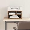 vidaXL Printer Stand Old Wood 40 x 32 x 22.5 cm Engineered Wood
